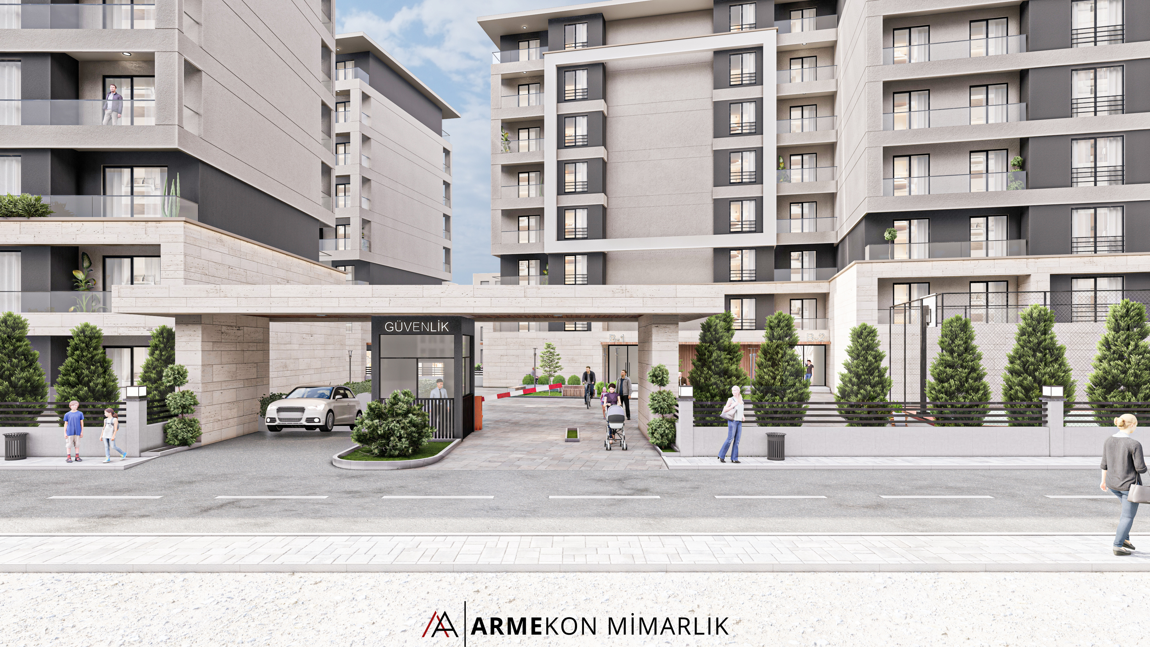İç Avlu · Peyzaj