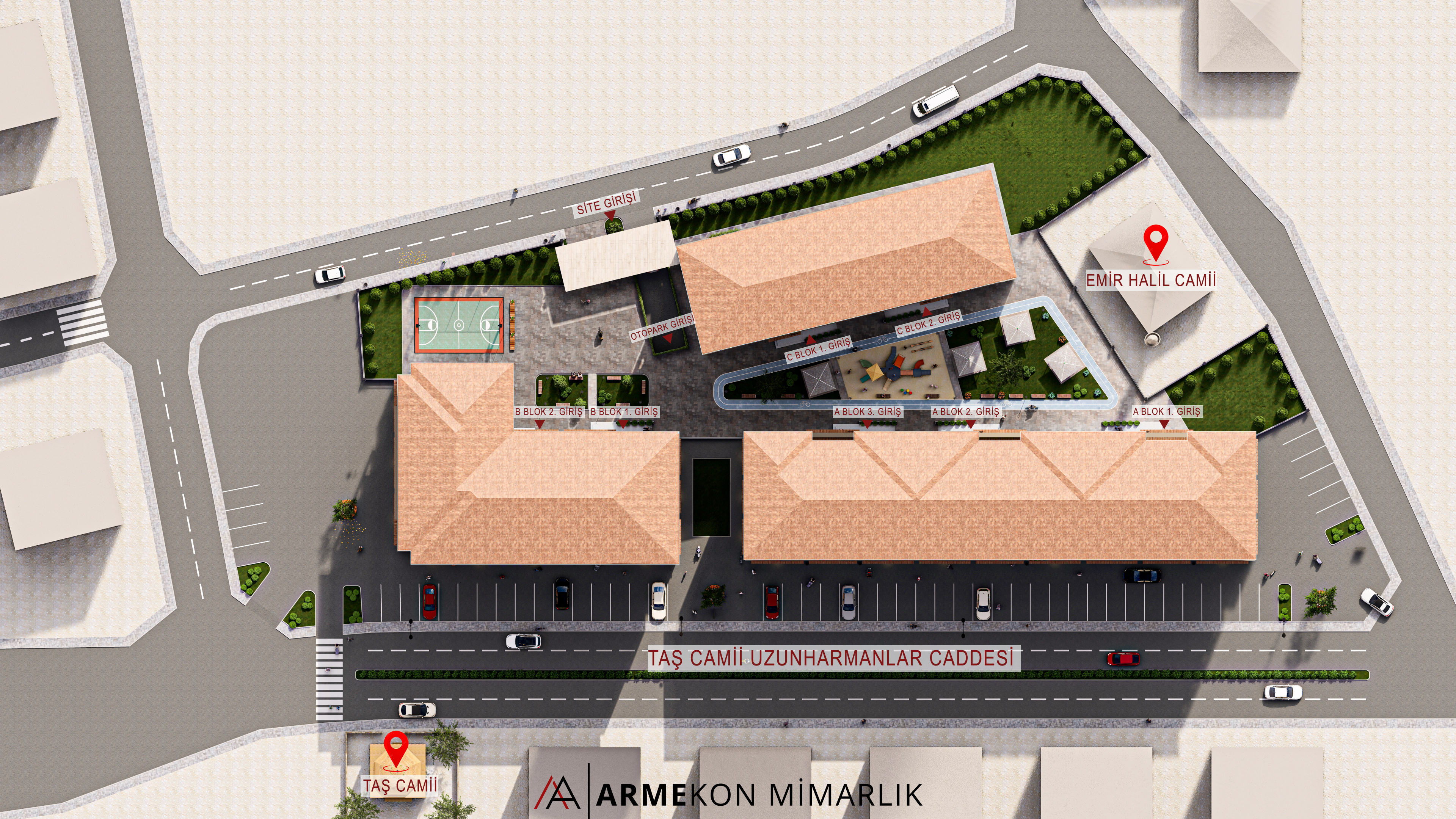 Bitmiş proje · Tepe planı